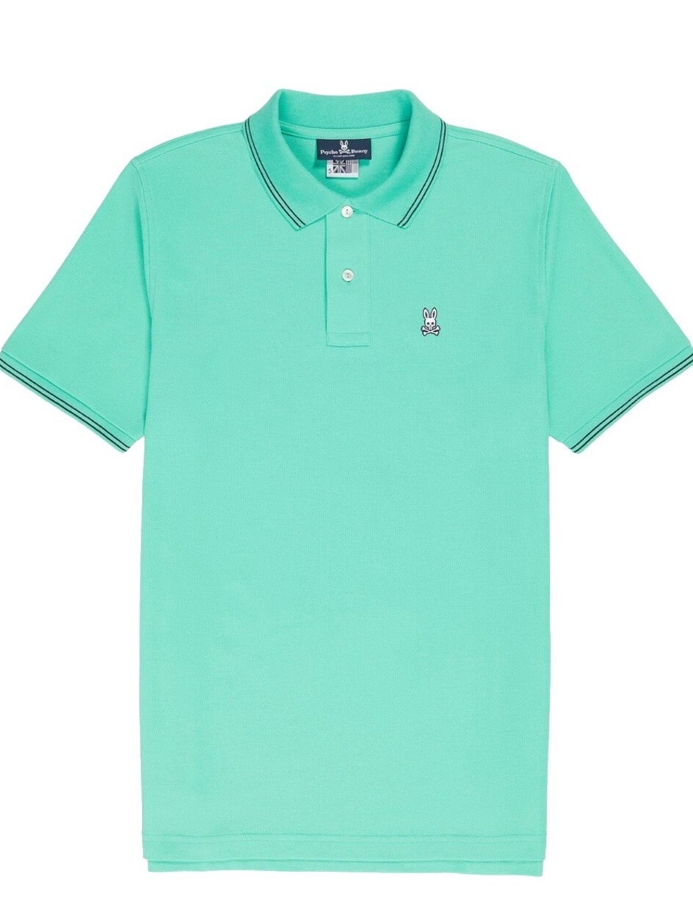 Psycho Bunny Mens Clark Pique Polo